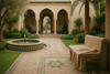 Peaceful Garden & Courtyard Walks