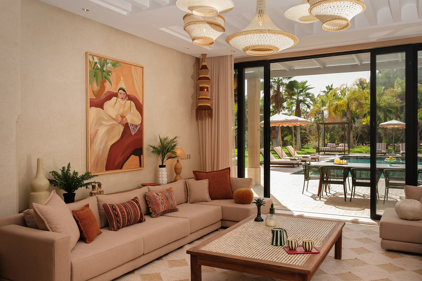 Villa Ania – 8BR Palmeraie Villa with Heated Pool & Private Gym