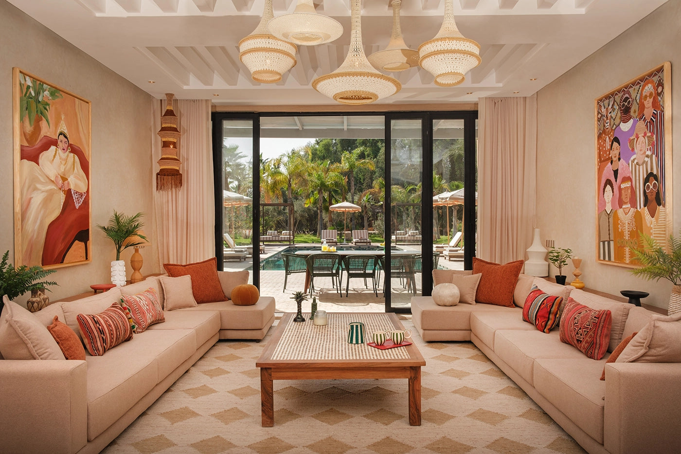 Villa Ania – 8BR Palmeraie Villa with Heated Pool & Private Gym