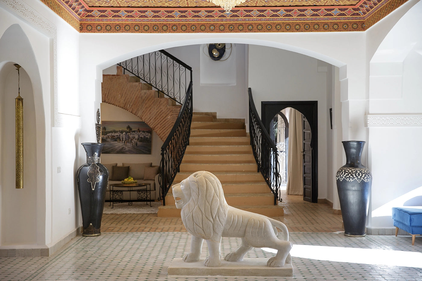 Villa Banati – 6BR Moroccan Villa with Poolhouse & Rooftop Terrace