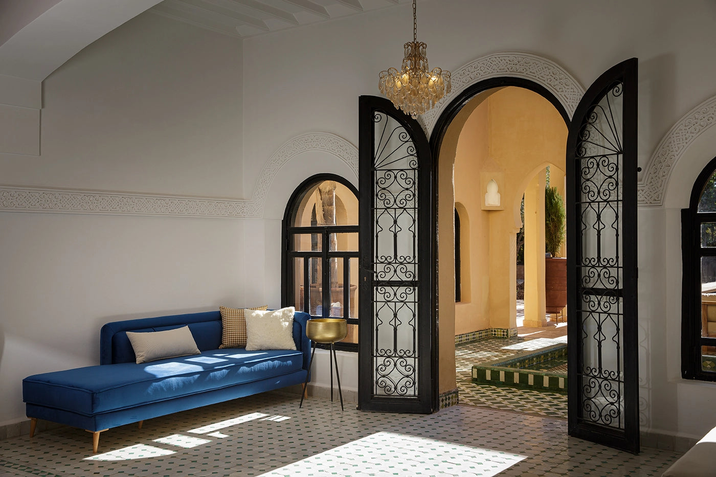 Villa Banati – 6BR Moroccan Villa with Poolhouse & Rooftop Terrace