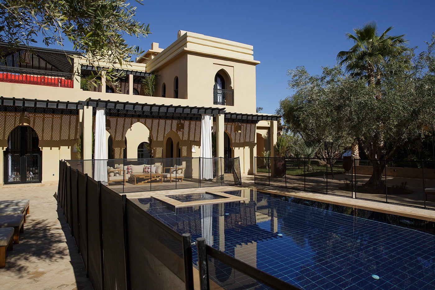 Villa Banati – 6BR Moroccan Villa with Poolhouse & Rooftop Terrace