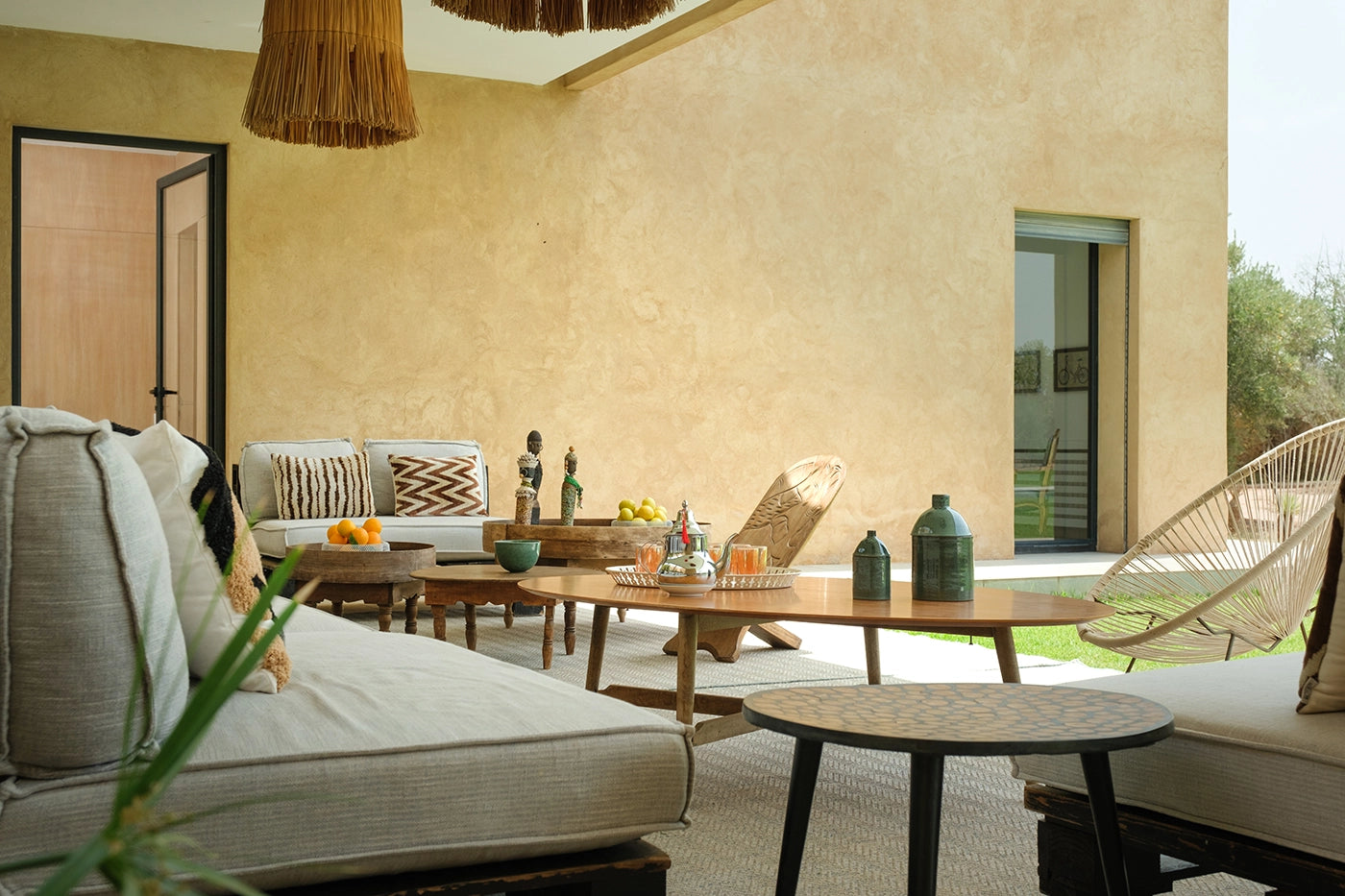 Villa Belya – 6BR Modern Moroccan Villa with Rooftop & Mosaic Pool