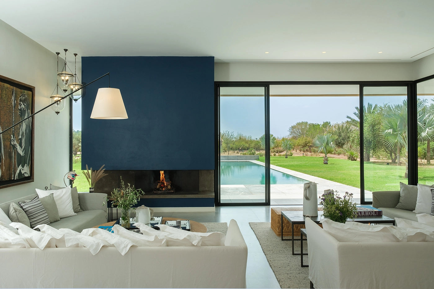 Villa Belya – 6BR Modern Moroccan Villa with Rooftop & Mosaic Pool