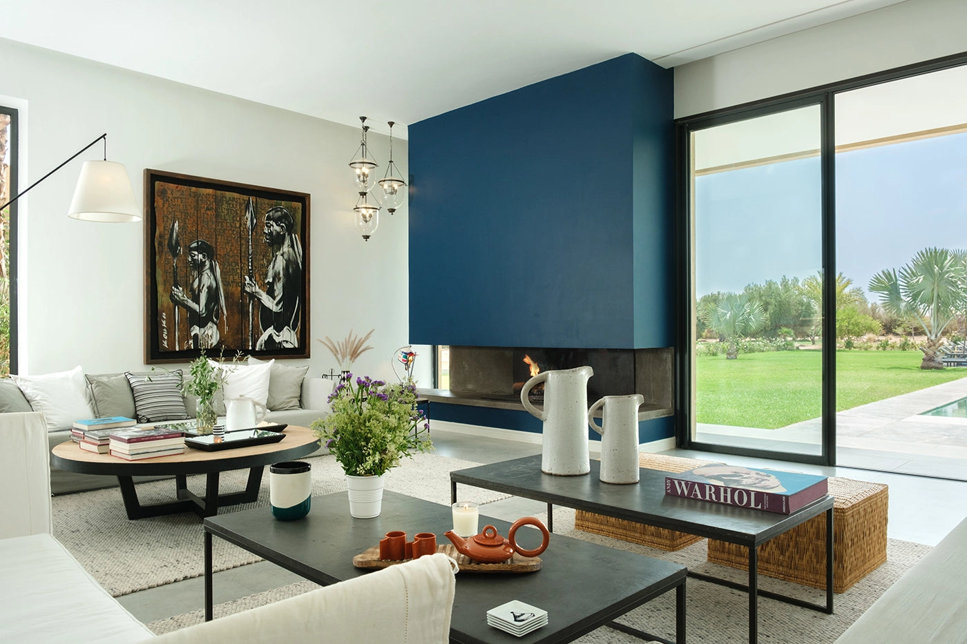 Villa Belya – 6BR Modern Moroccan Villa with Rooftop & Mosaic Pool