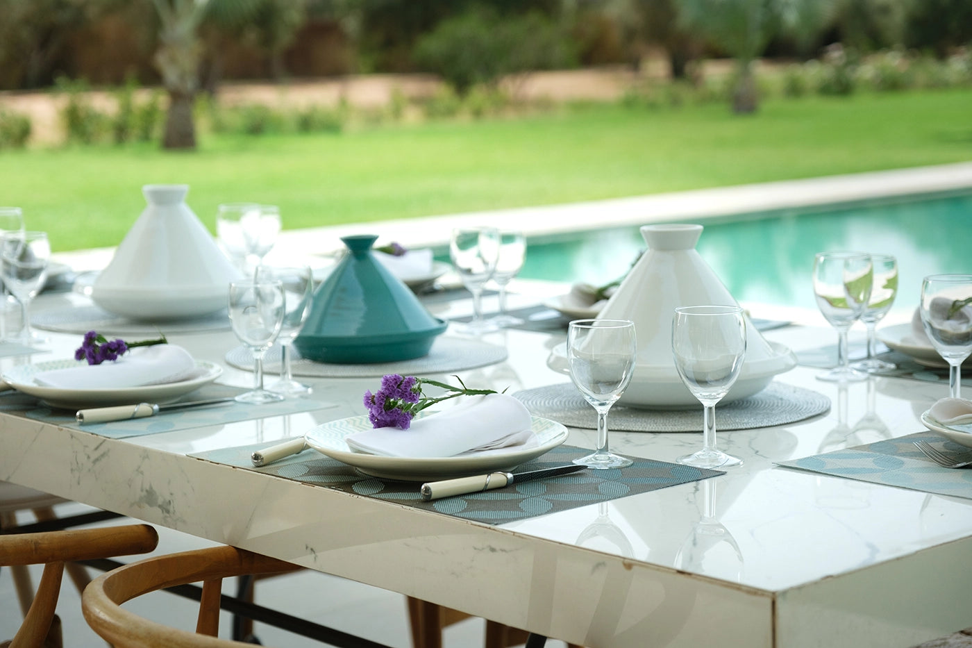 Villa Belya – 6BR Modern Moroccan Villa with Rooftop & Mosaic Pool