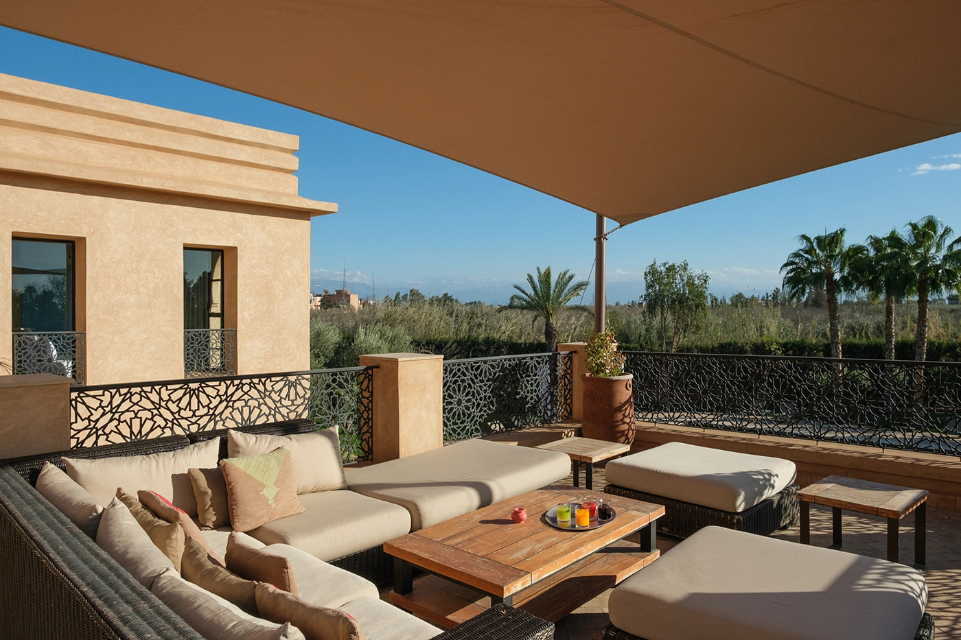 Villa DKZ – 6BR Palmeraie Garden Estate with Pool House