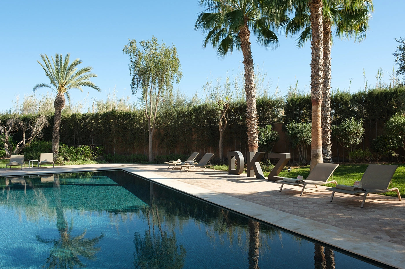 Villa DKZ – 6BR Palmeraie Garden Estate with Pool House