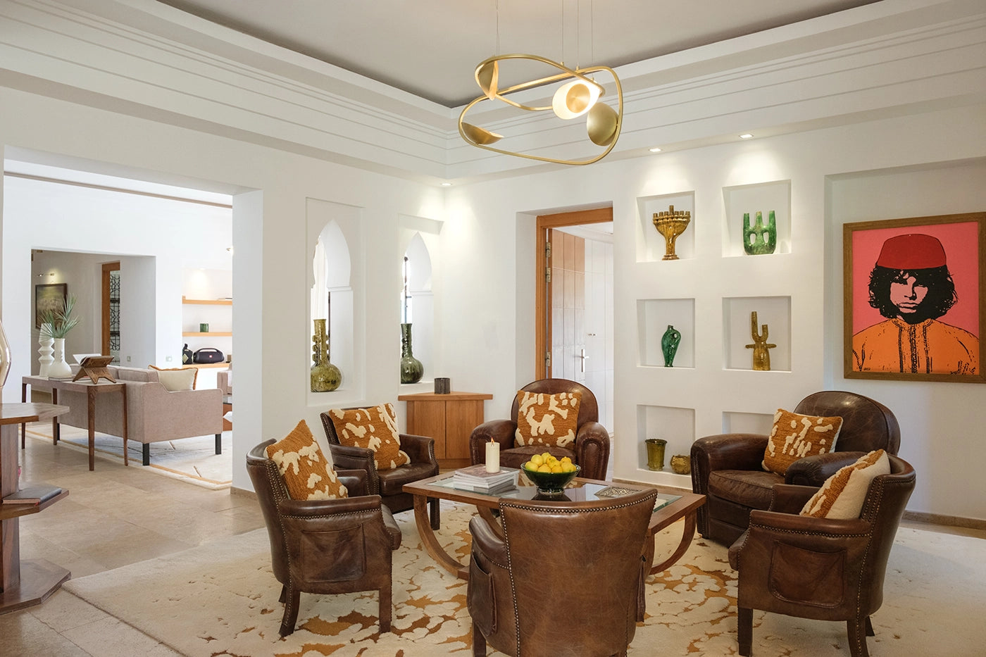 Villa DKZ – 6BR Palmeraie Garden Estate with Pool House