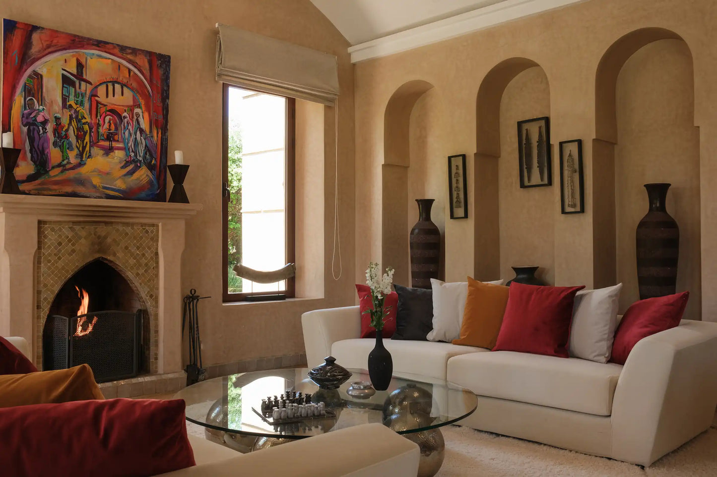 Villa Hilin – 4BR Moroccan Villa with Pool, Hammam & Golf Access