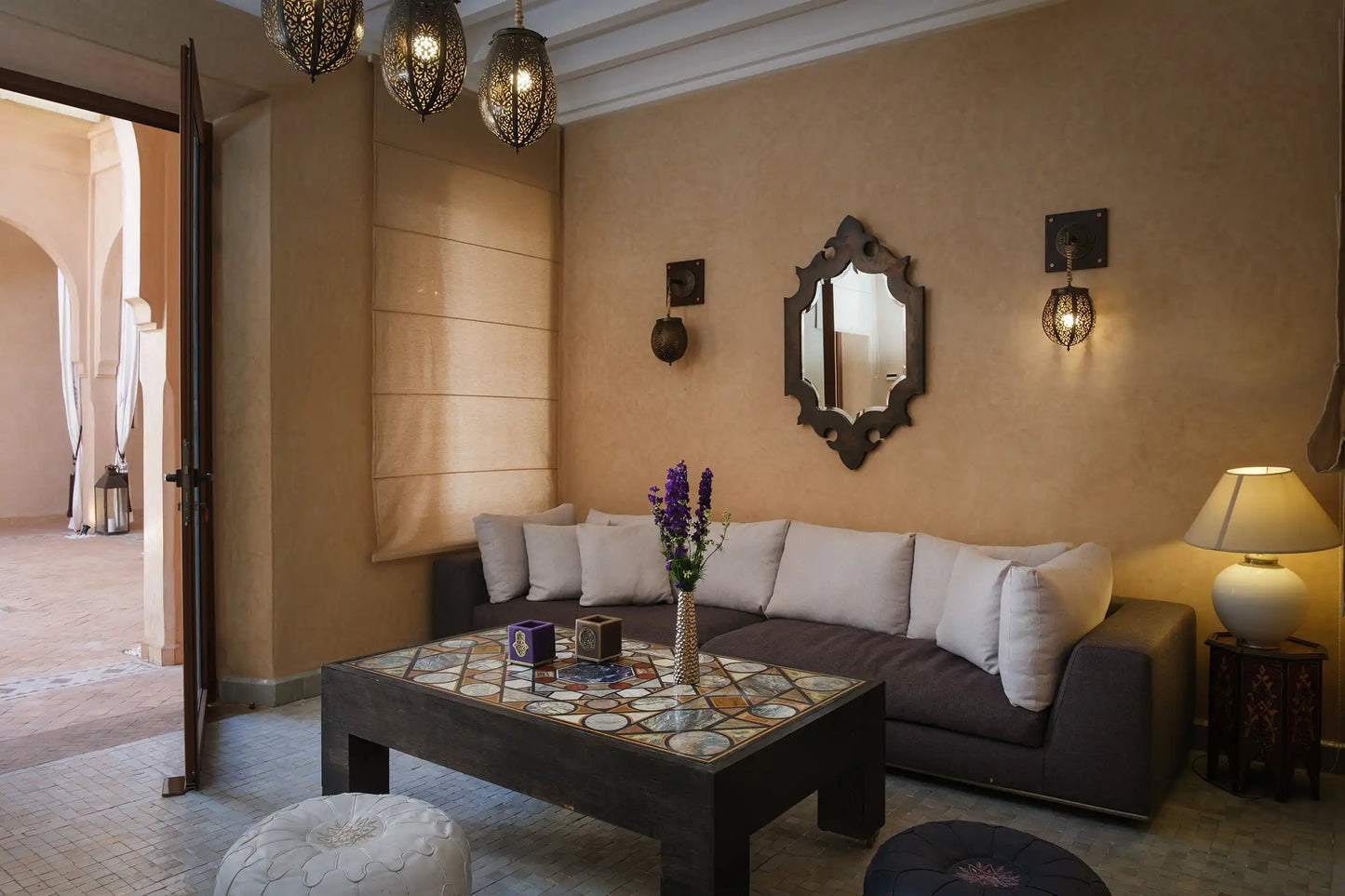 Villa Hilin – 4BR Moroccan Villa with Pool, Hammam & Golf Access