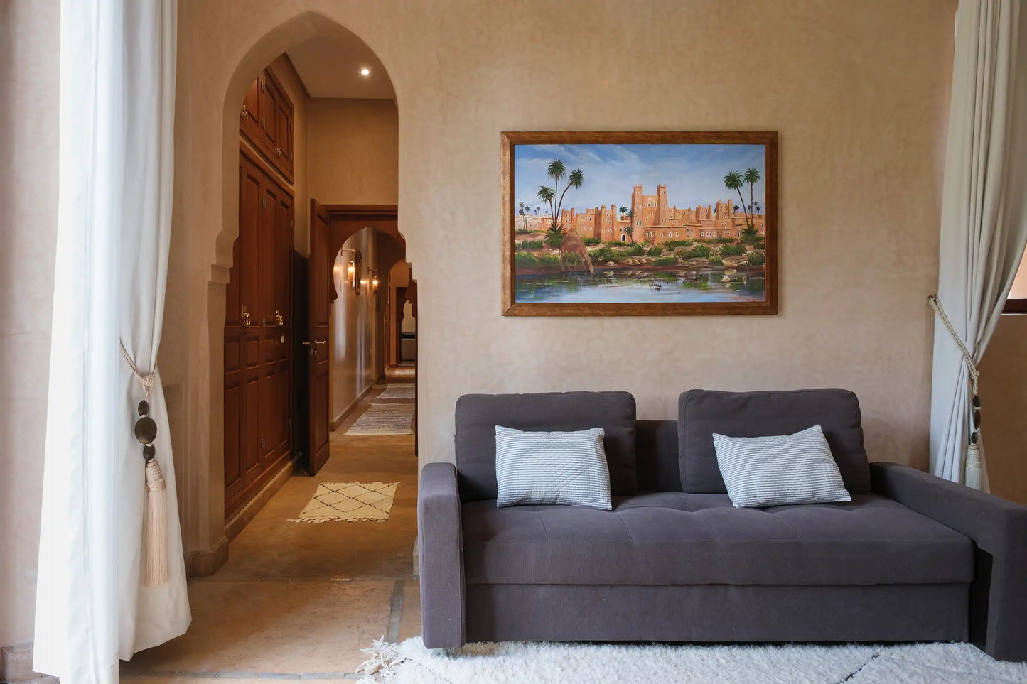Villa Hilin – 4BR Moroccan Villa with Pool, Hammam & Golf Access
