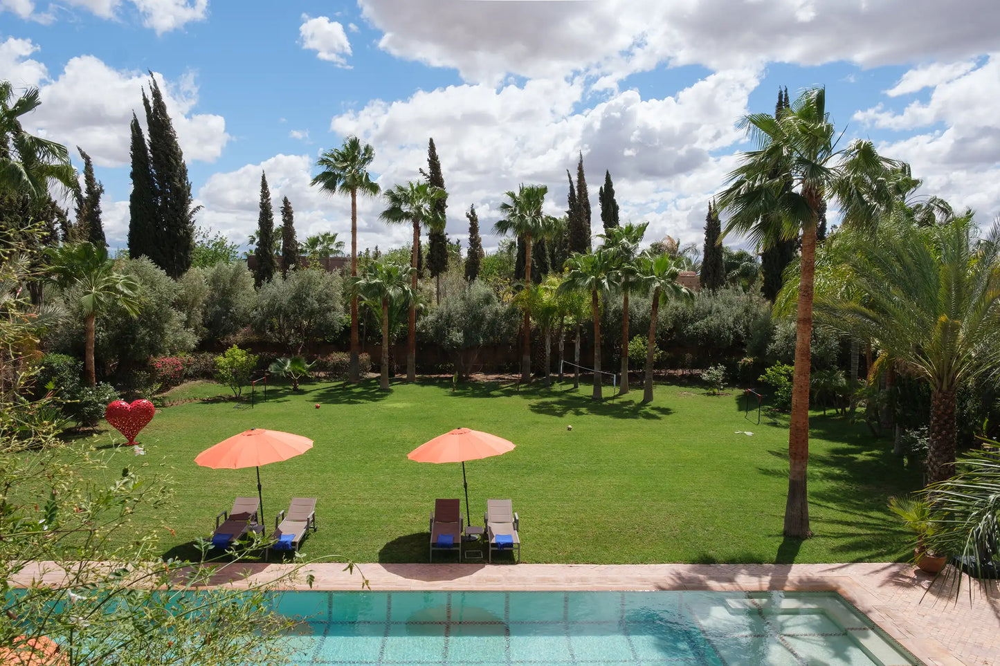 Villa Hilin – 4BR Moroccan Villa with Pool, Hammam & Golf Access