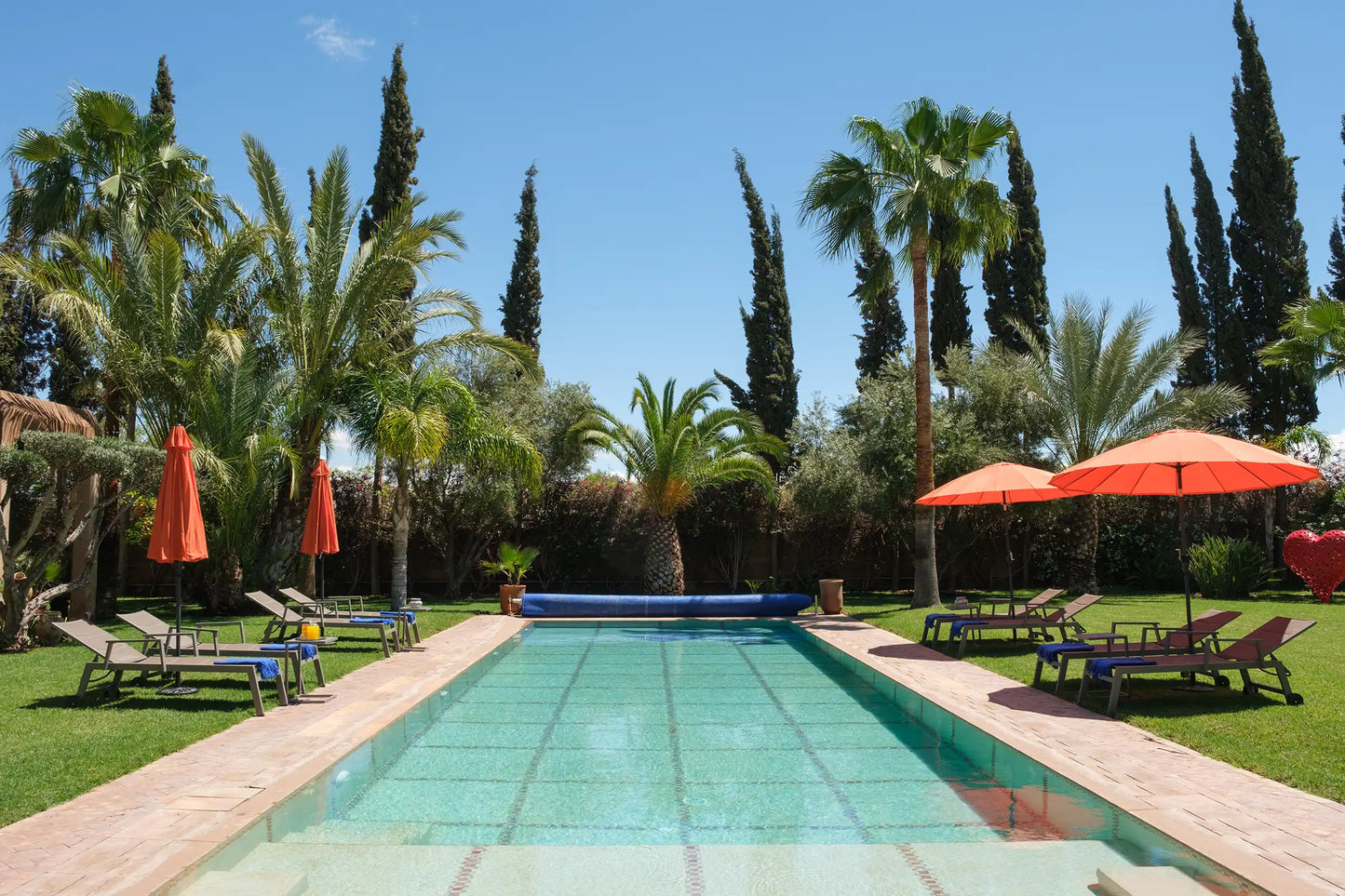 Villa Hilin – 4BR Moroccan Villa with Pool, Hammam & Golf Access
