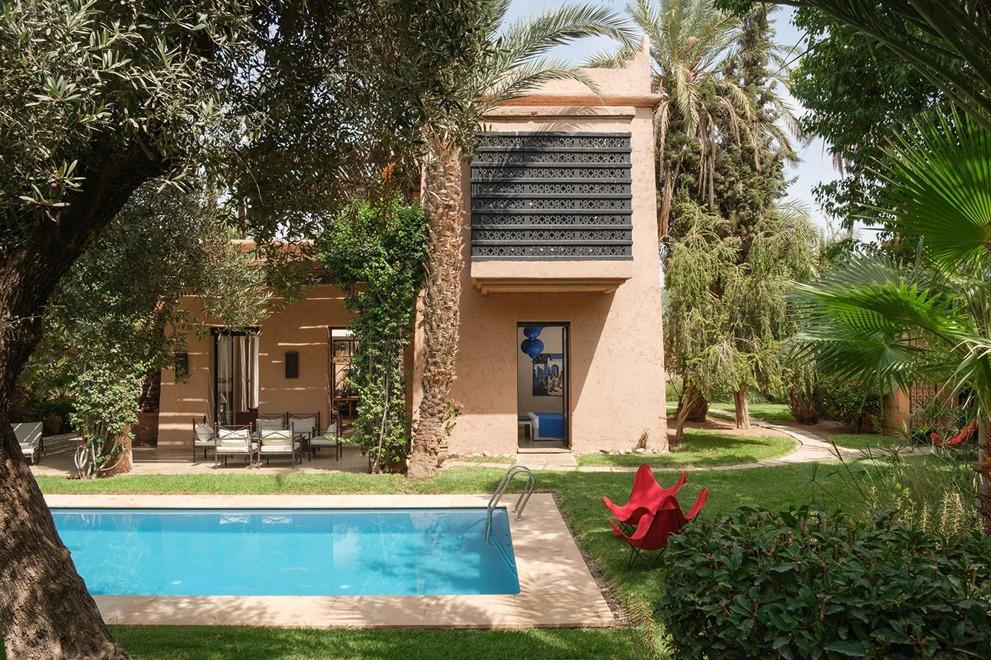 Villa Lankah – 4BR Palmeraie Villa with Heated Pool & Rooftop Terrace