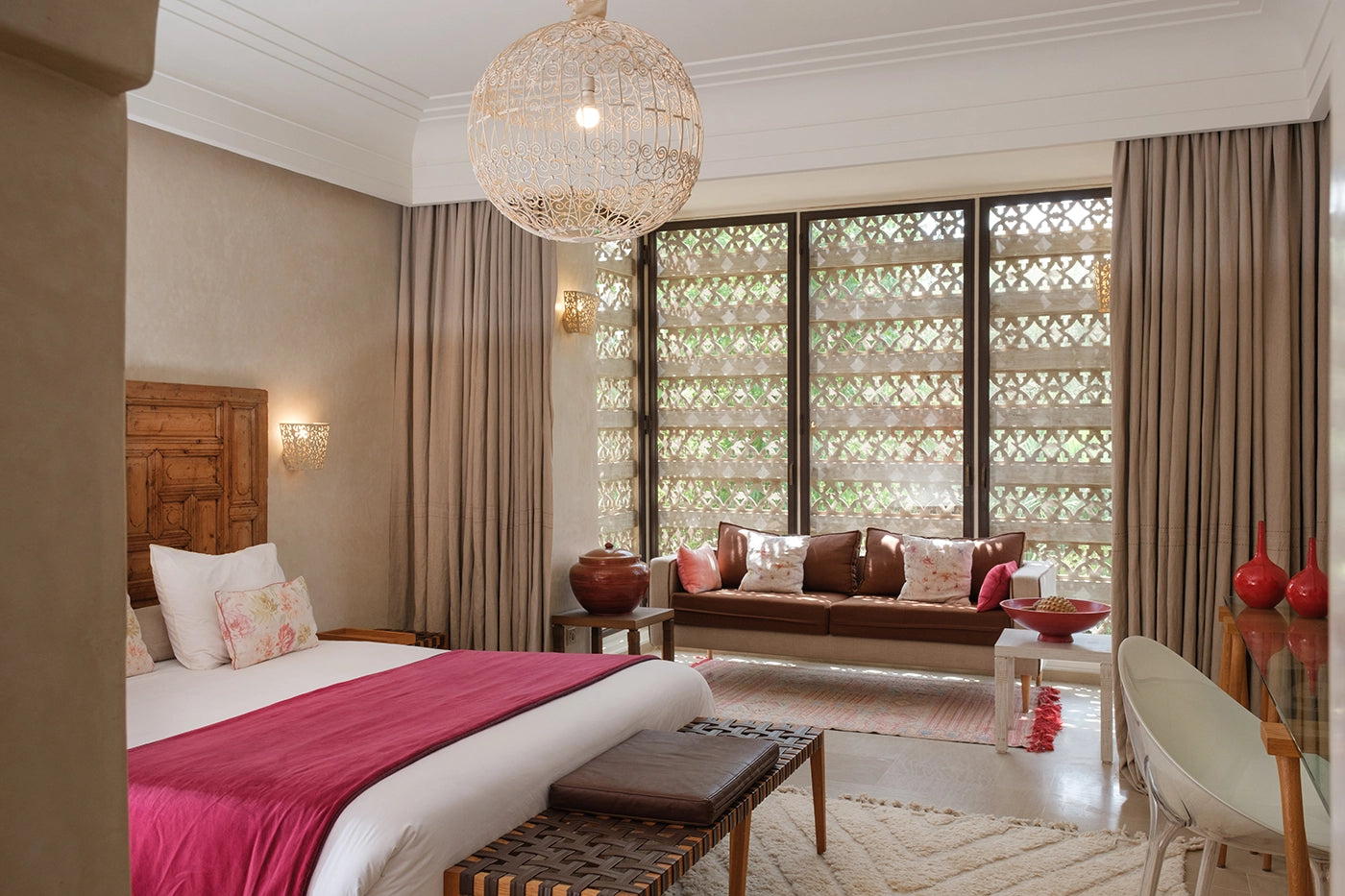 Villa Lankah – 4BR Palmeraie Villa with Heated Pool & Rooftop Terrace