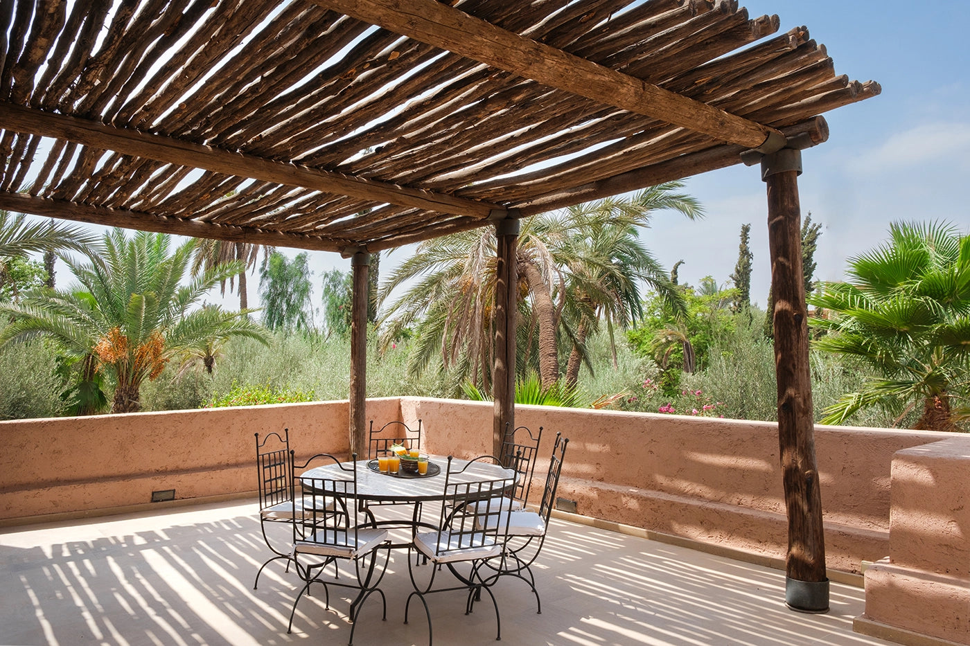 Villa Lankah – 4BR Palmeraie Villa with Heated Pool & Rooftop Terrace