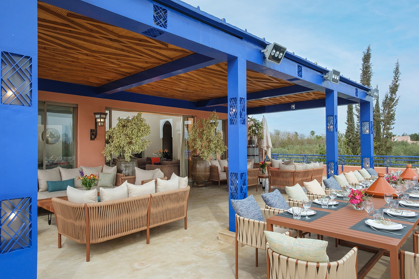 Villa Le Clos des Oliviers – 12BR Marrakech Estate with Infinity Rooftop Pool