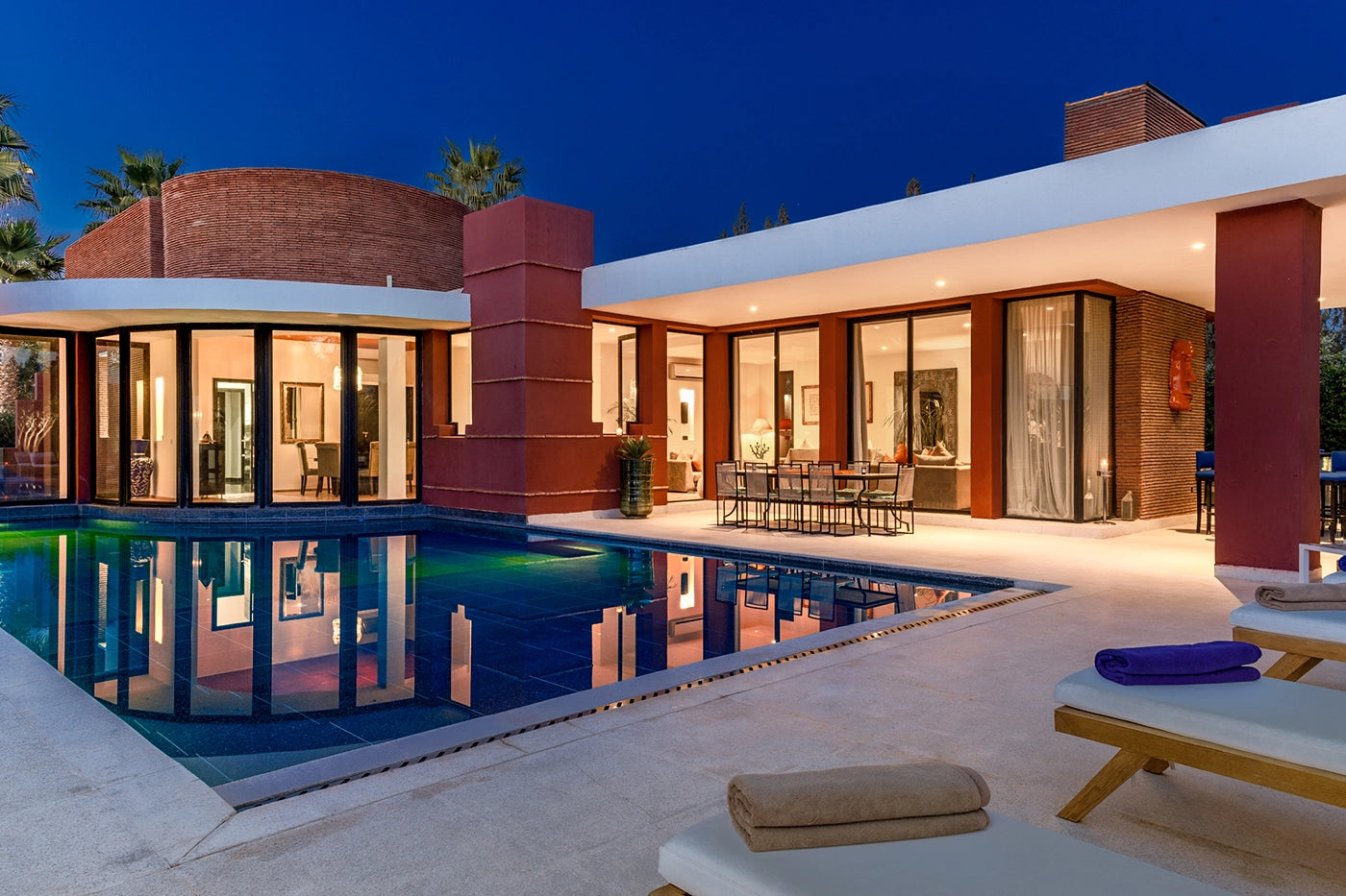 Villa Loula – 4BR Ourika Road Villa with Heated Pool & Gardens