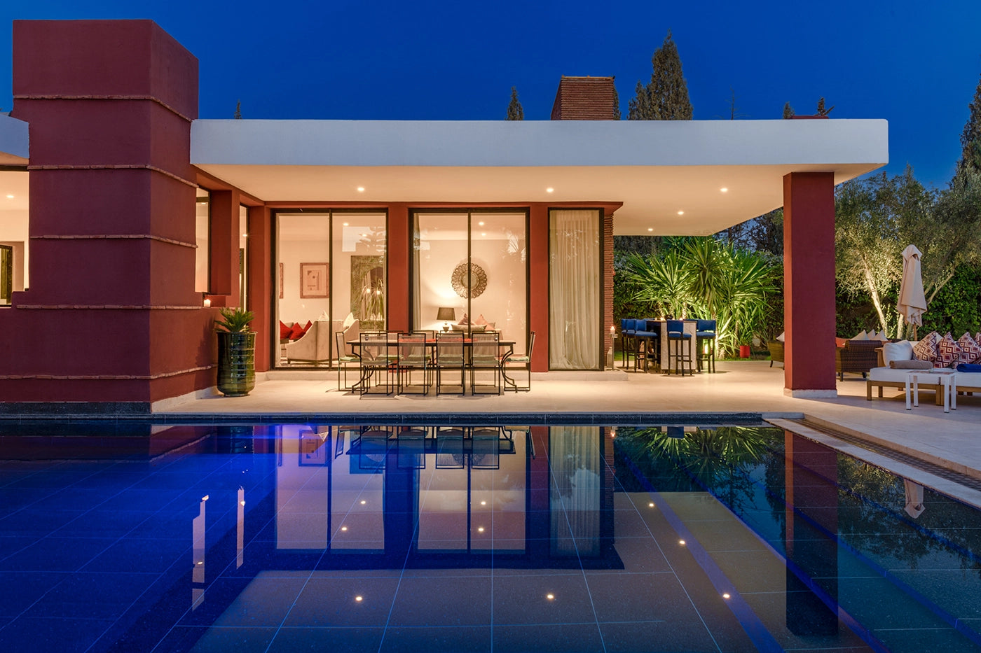 Villa Loula – 4BR Ourika Road Villa with Heated Pool & Gardens