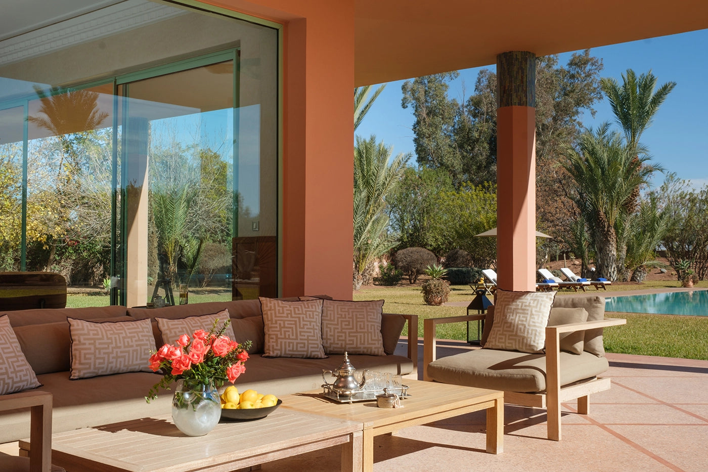 Villa Majdou – 5BR Art Deco Villa in Marrakech with Heated Pool