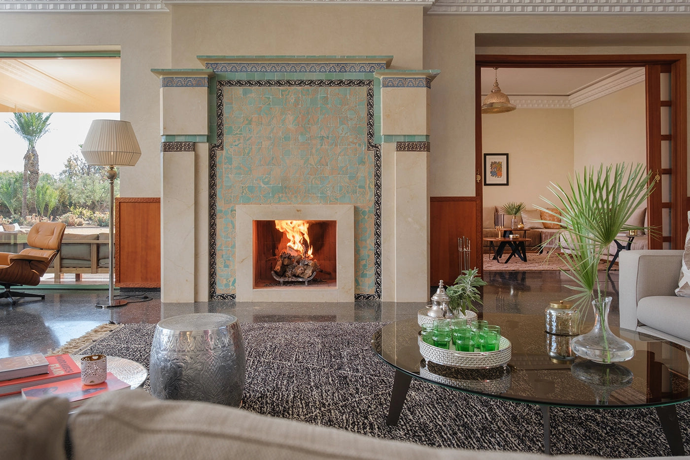 Villa Majdou – 5BR Art Deco Villa in Marrakech with Heated Pool