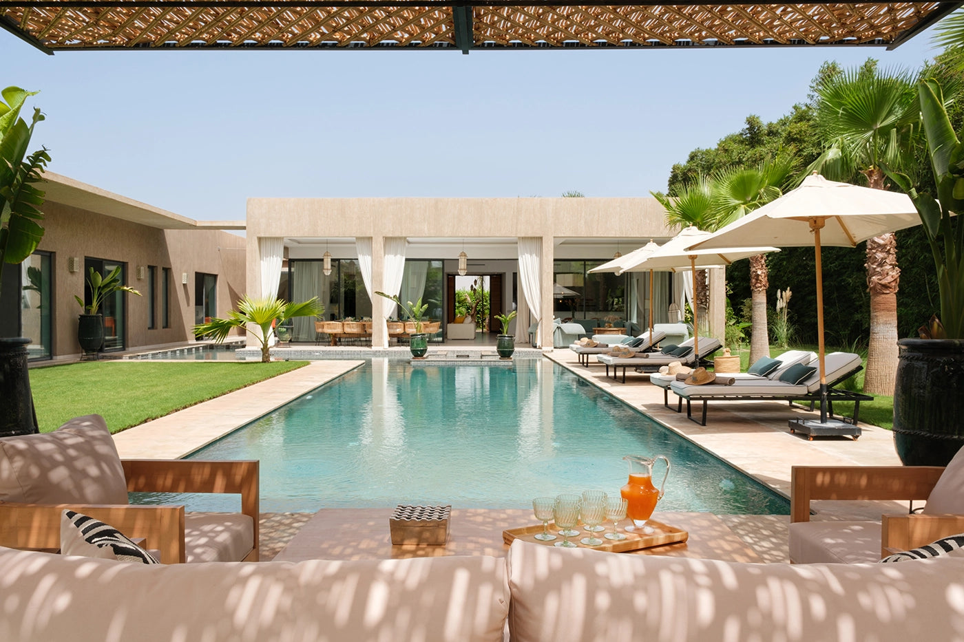 Villa Netumia – 5BR Ourika Road Villa with Pool & Contemporary Design