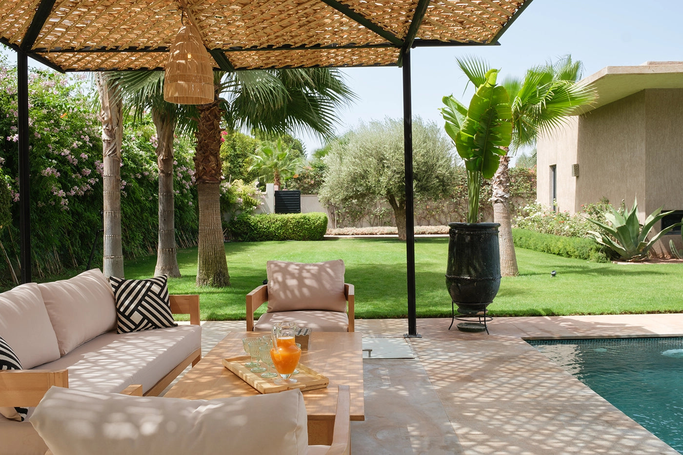 Villa Netumia – 5BR Ourika Road Villa with Pool & Contemporary Design