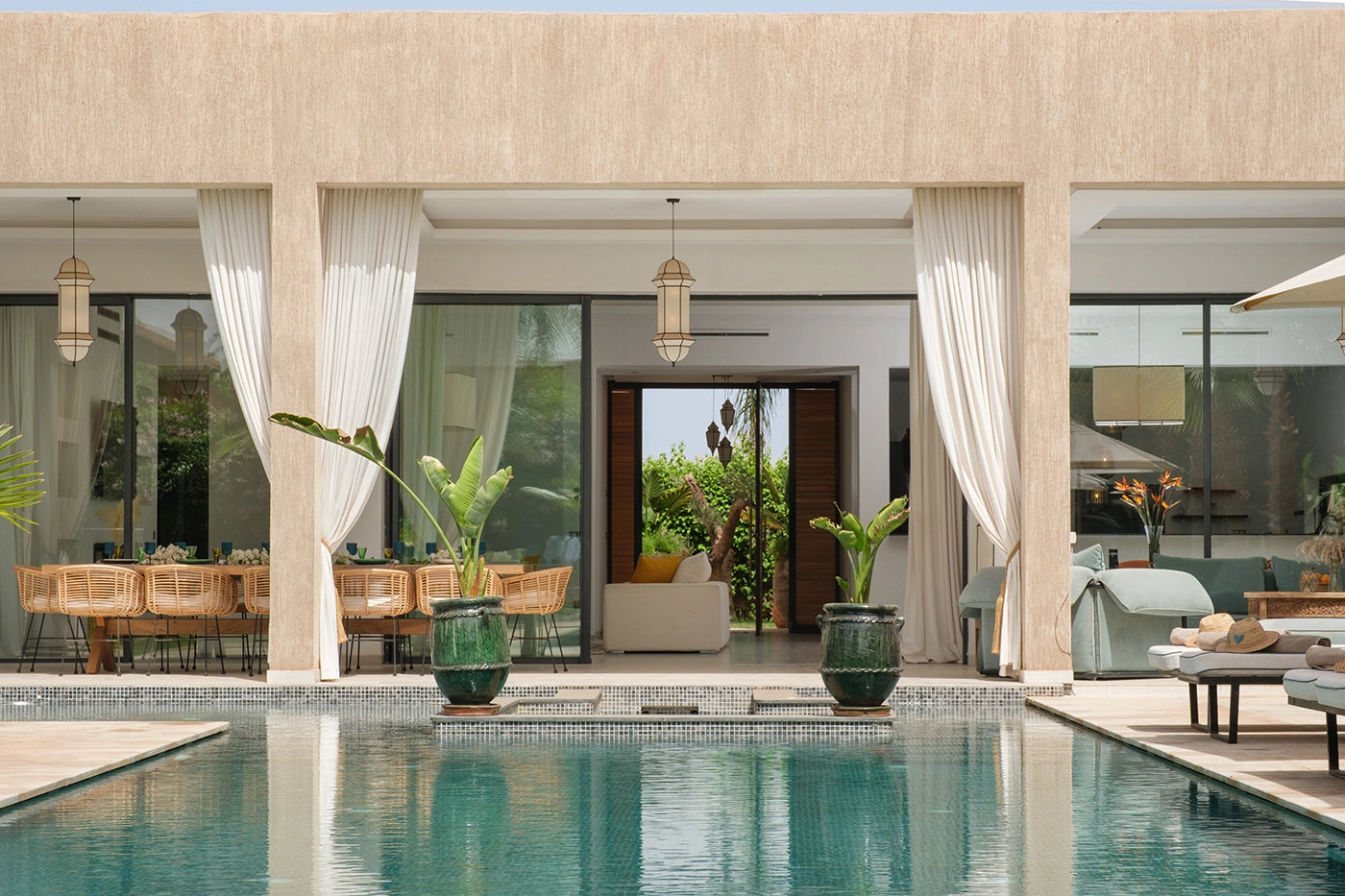 Villa Netumia – 5BR Ourika Road Villa with Pool & Contemporary Design