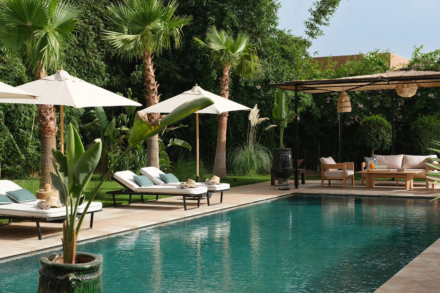 Villa Netumia – 5BR Ourika Road Villa with Pool & Contemporary Design