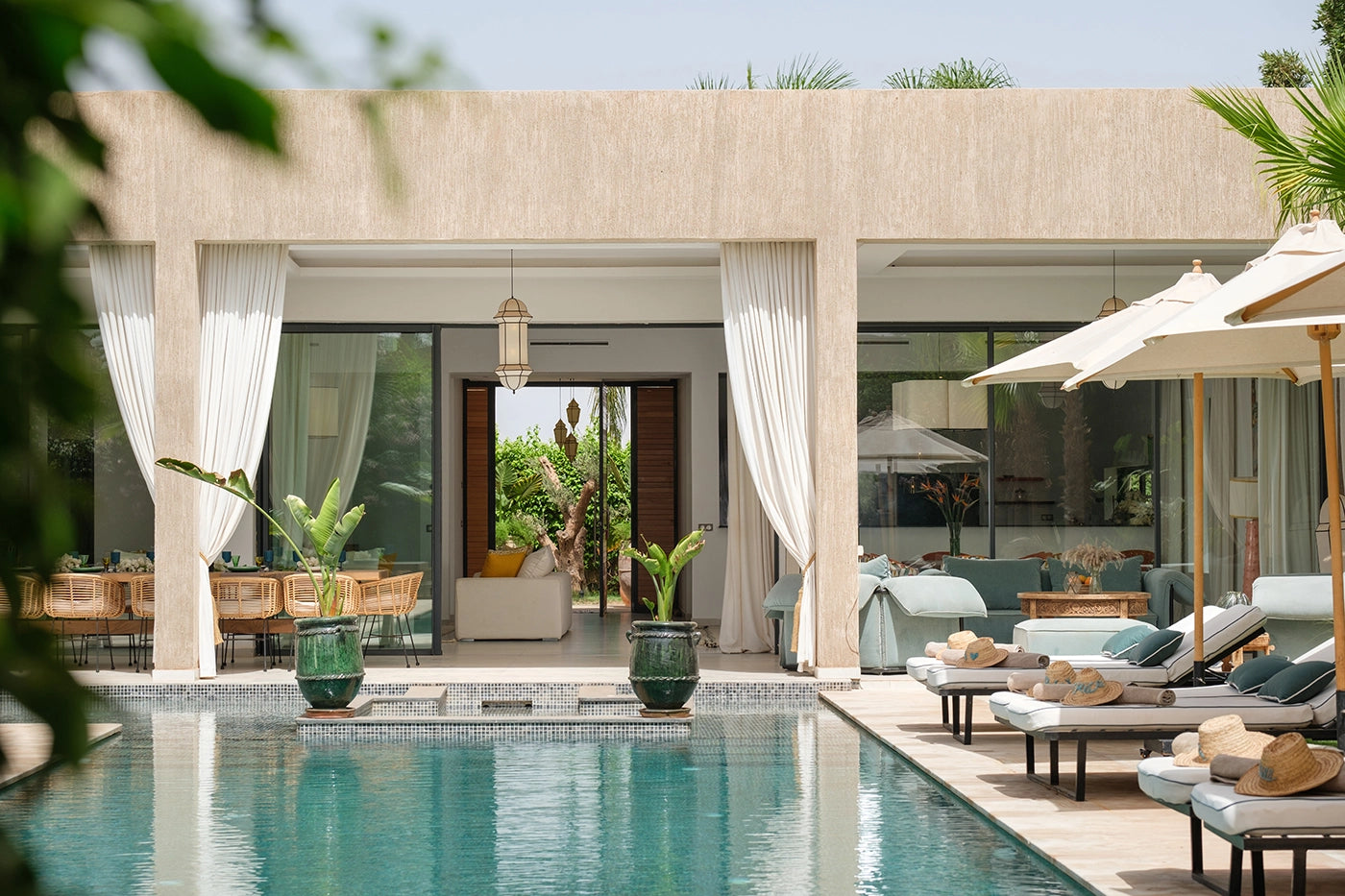 Villa Netumia – 5BR Ourika Road Villa with Pool & Contemporary Design
