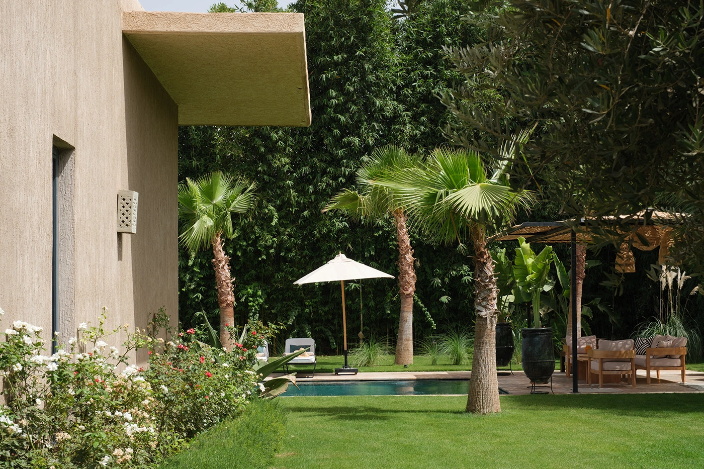 Villa Netumia – 5BR Ourika Road Villa with Pool & Contemporary Design