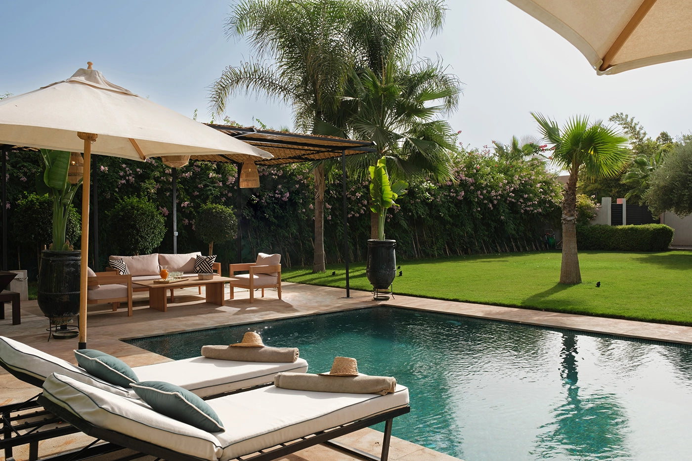 Villa Netumia – 5BR Ourika Road Villa with Pool & Contemporary Design