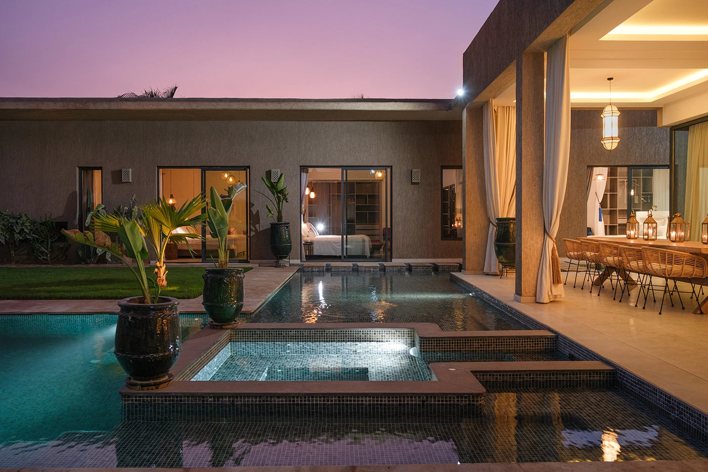 Villa Netumia – 5BR Ourika Road Villa with Pool & Contemporary Design