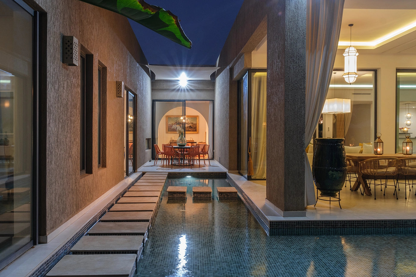 Villa Netumia – 5BR Ourika Road Villa with Pool & Contemporary Design