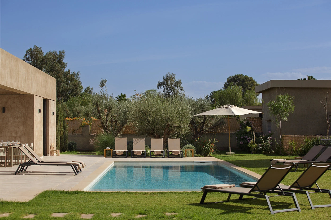 Villa Pepe – 5BR Ourika Road Villa with Heated Pool & Garden Oasis