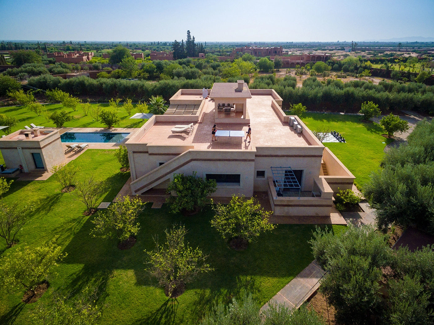 Villa Salamouni – 6BR Marrakech Family Villa with Heated Pool & Games