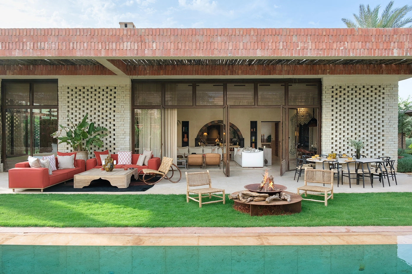 Villa Saman – 5BR Palmeraie Villa with Heated Pool & Cinema