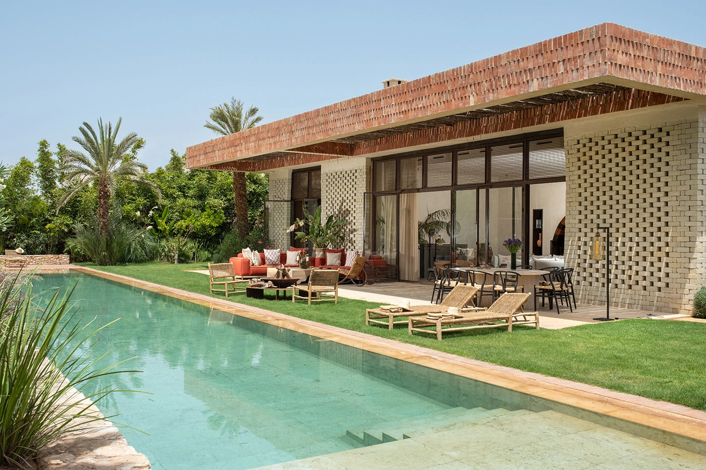 Villa Saman – 5BR Palmeraie Villa with Heated Pool & Cinema