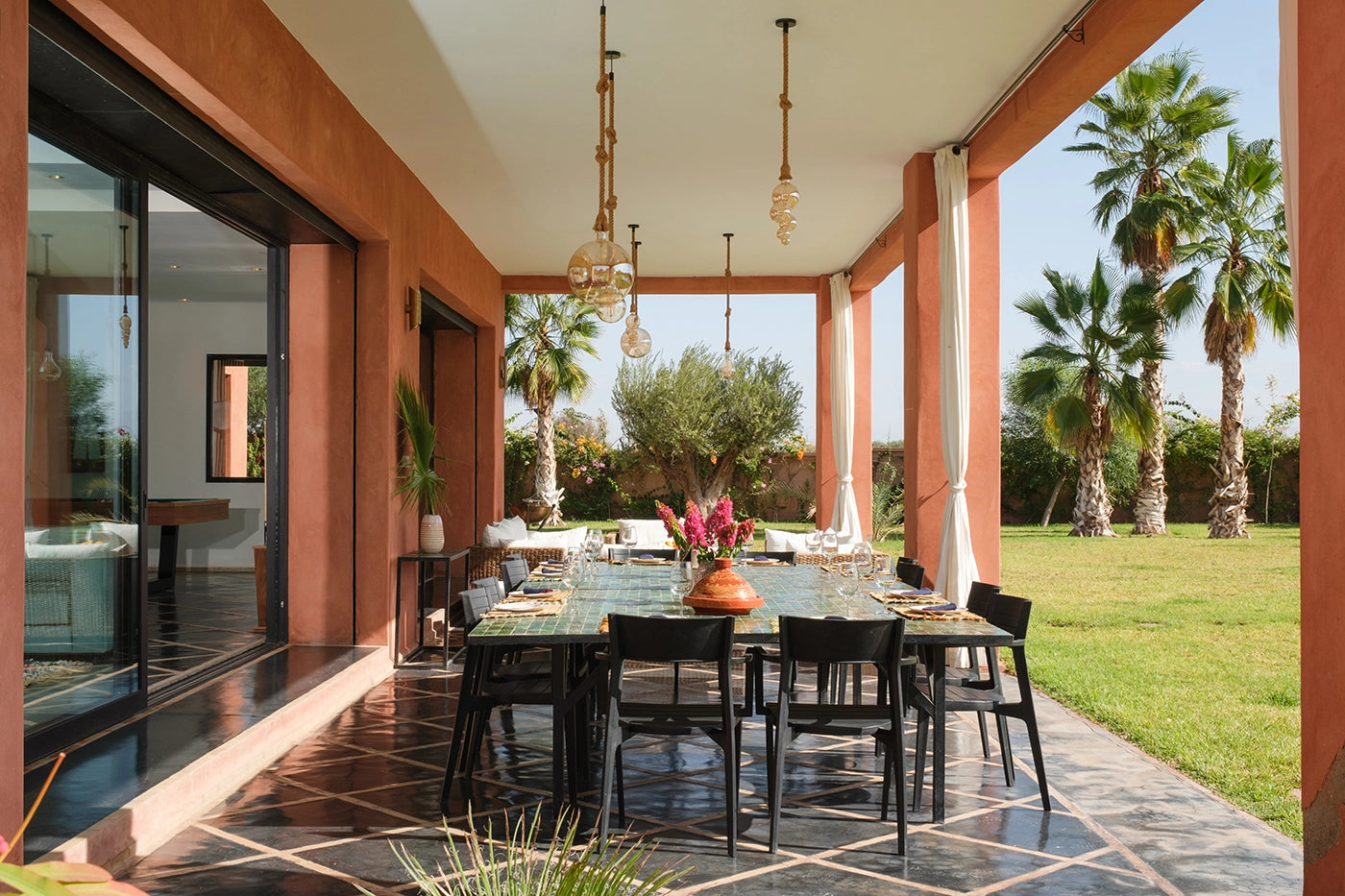Villa Shelter – 5BR Marrakech Villa with Heated Pool & Family Games