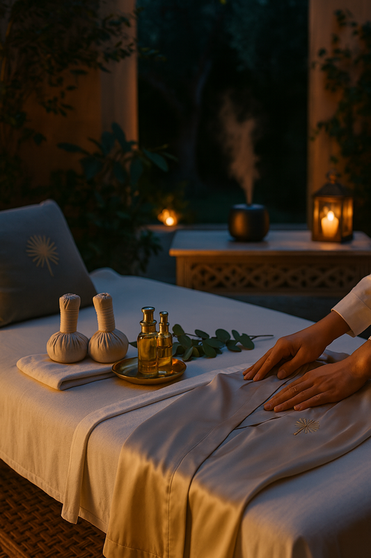 In-Villa Wellness & Spa Setup
