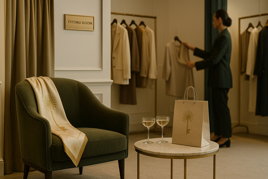 Luxury Shopping Escort with Lounge Access