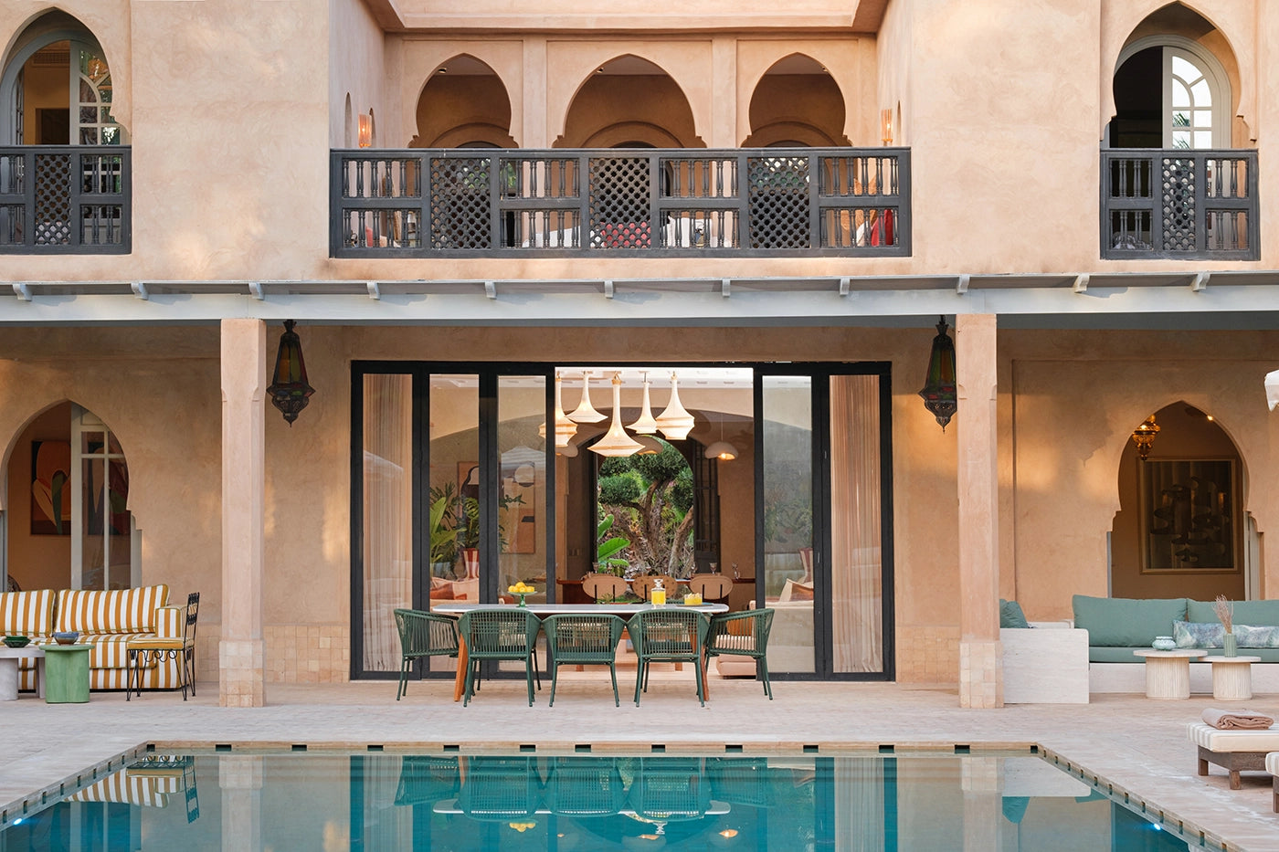 Villa Ania – 8BR Palmeraie Villa with Heated Pool & Private Gym