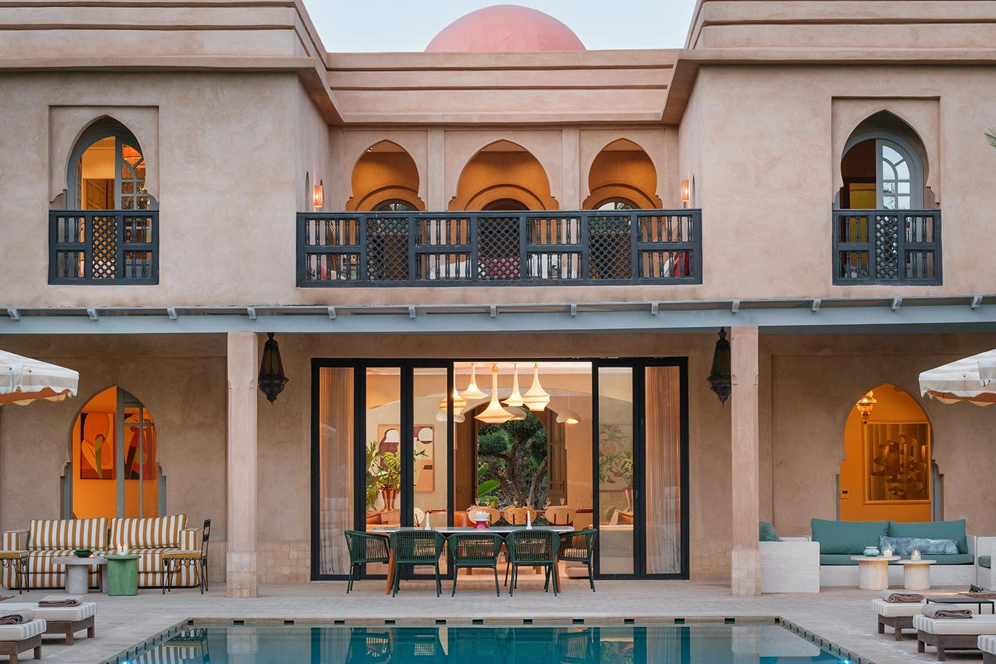 Villa Ania – 8BR Palmeraie Villa with Heated Pool & Private Gym