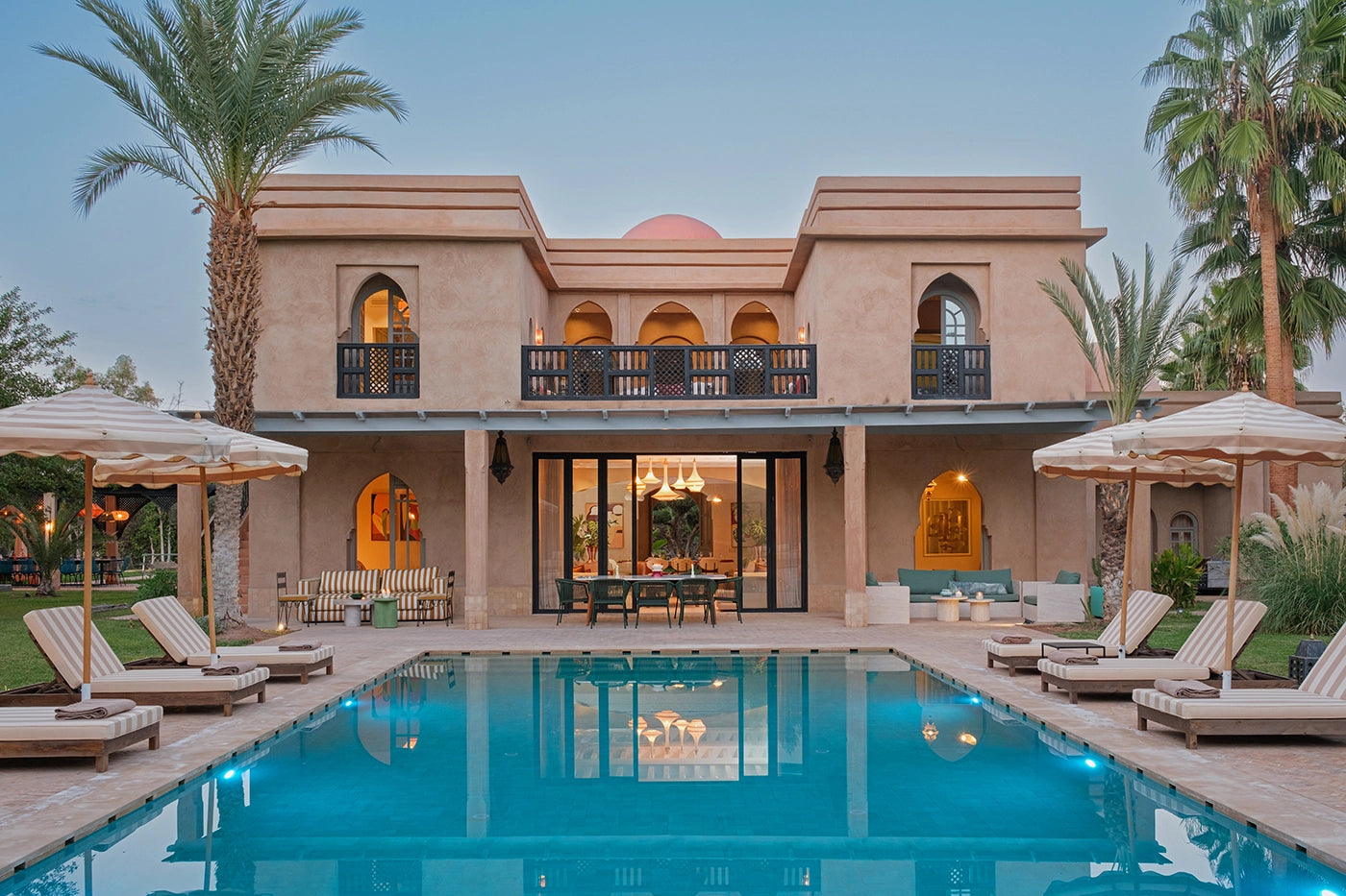 Villa Ania – 8BR Palmeraie Villa with Heated Pool & Private Gym
