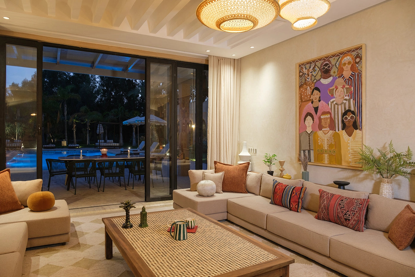 Villa Ania – 8BR Palmeraie Villa with Heated Pool & Private Gym