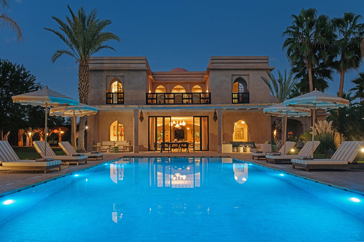 Villa Ania – 8BR Palmeraie Villa with Heated Pool & Private Gym