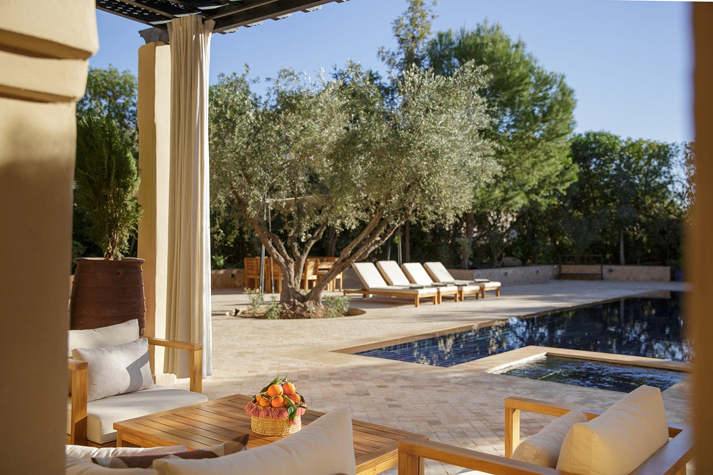 Villa Banati – 6BR Moroccan Villa with Poolhouse & Rooftop Terrace