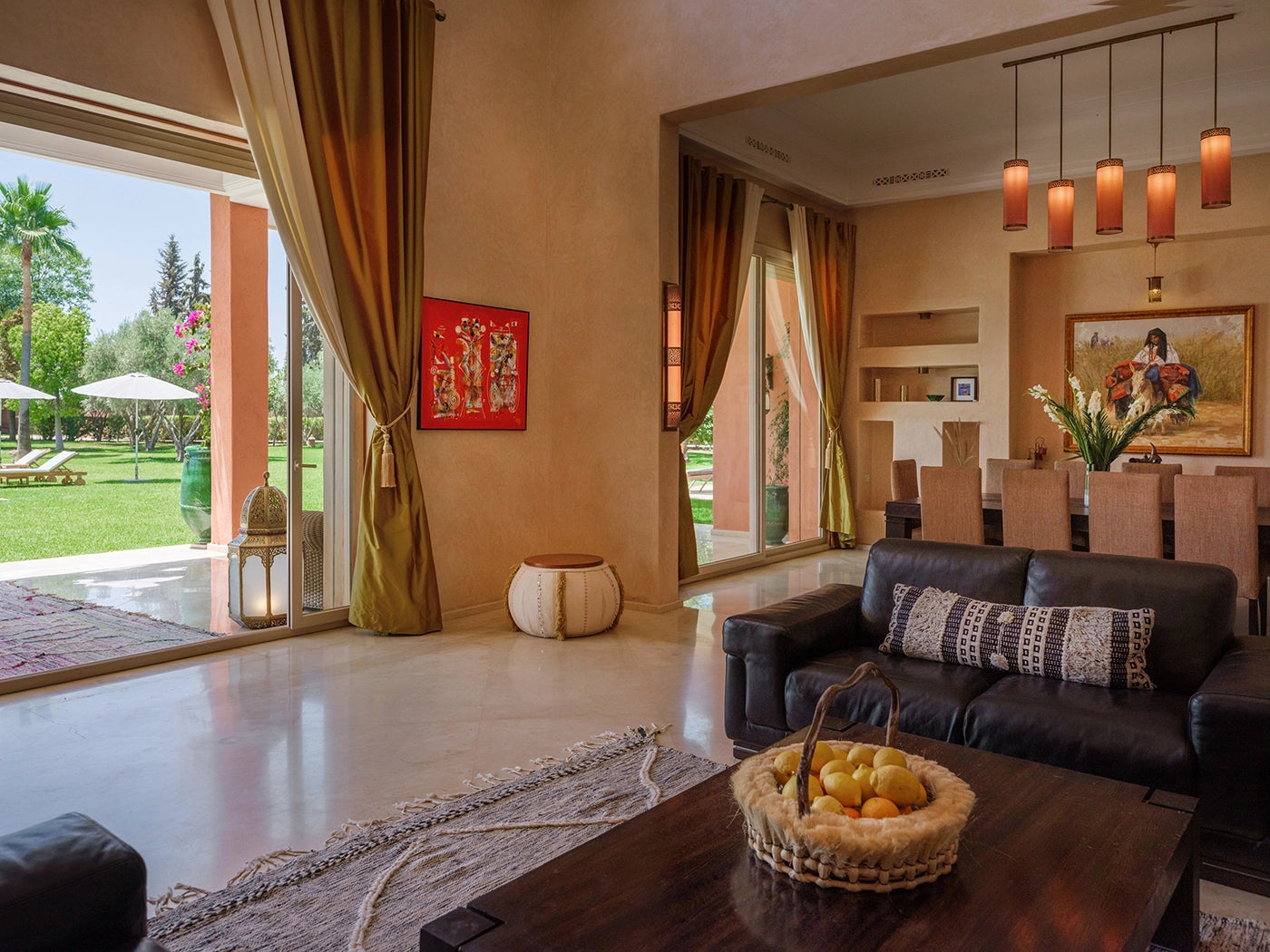 Villa Dar Neylla – 6BR Moroccan Estate with Heated Pool & Tennis Court