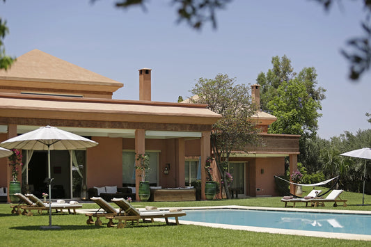Villa Dar Neylla – 6BR Moroccan Estate with Heated Pool & Tennis Court